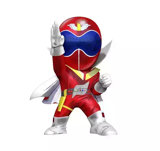 super sentai gorenger 3D print model