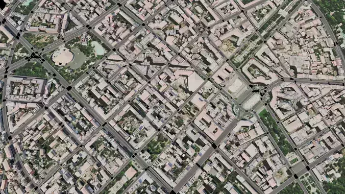 Game ready Armenia yernivan map model