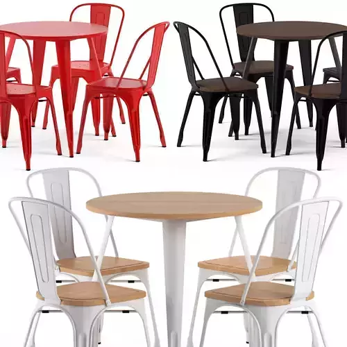 TOLIX chairs and tables