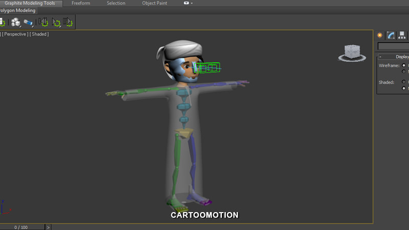 A Boy From UAE Low-poly 3D model_6