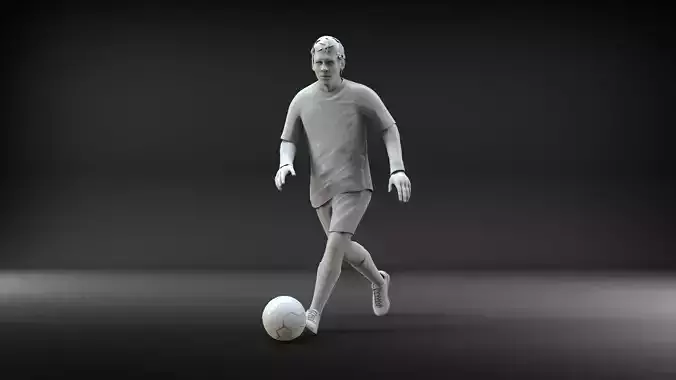 Messi 3d model
