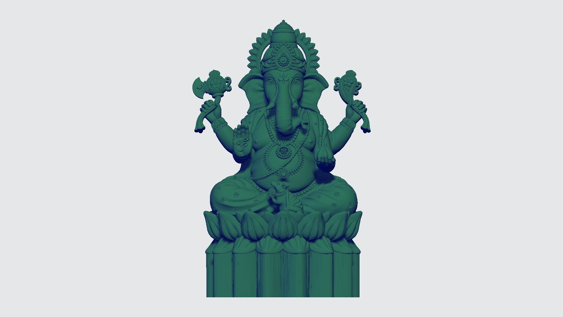3D-Ganesha Artwork-41 3D print model_4