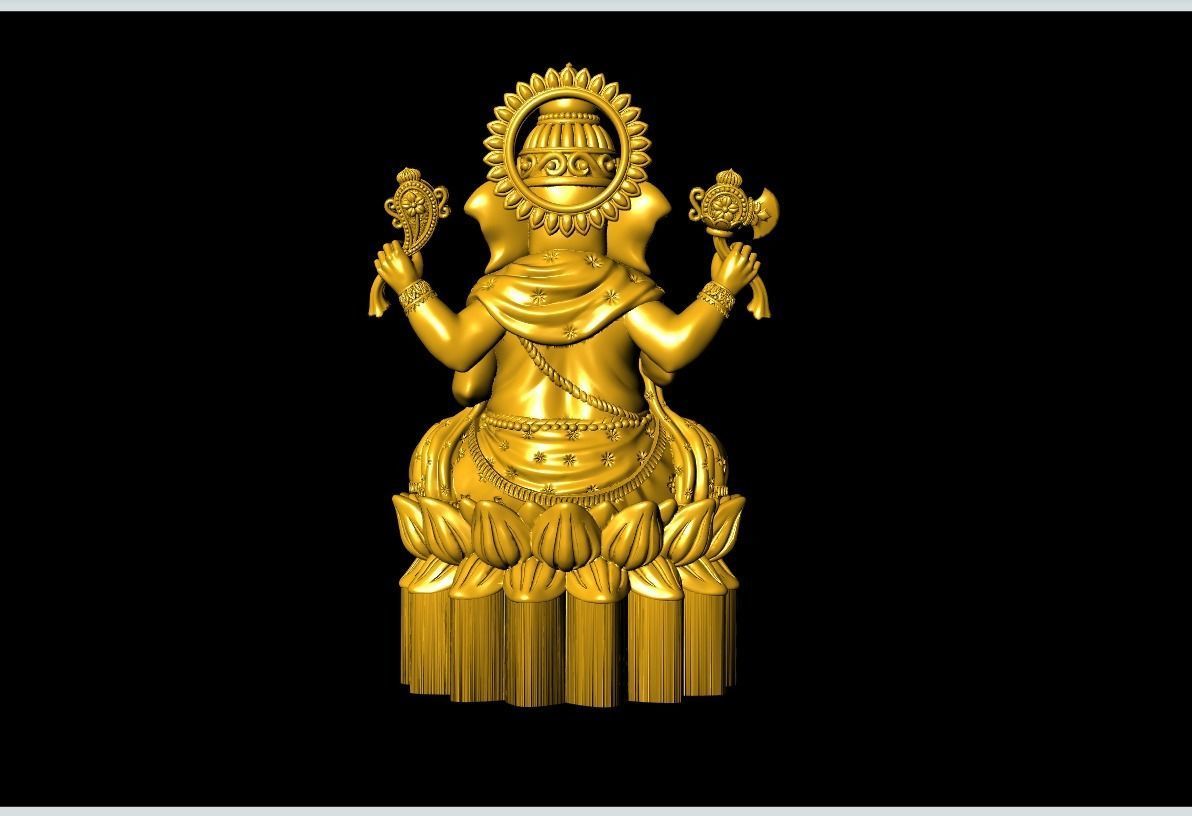 3D-Ganesha Artwork-41 3D print model_2