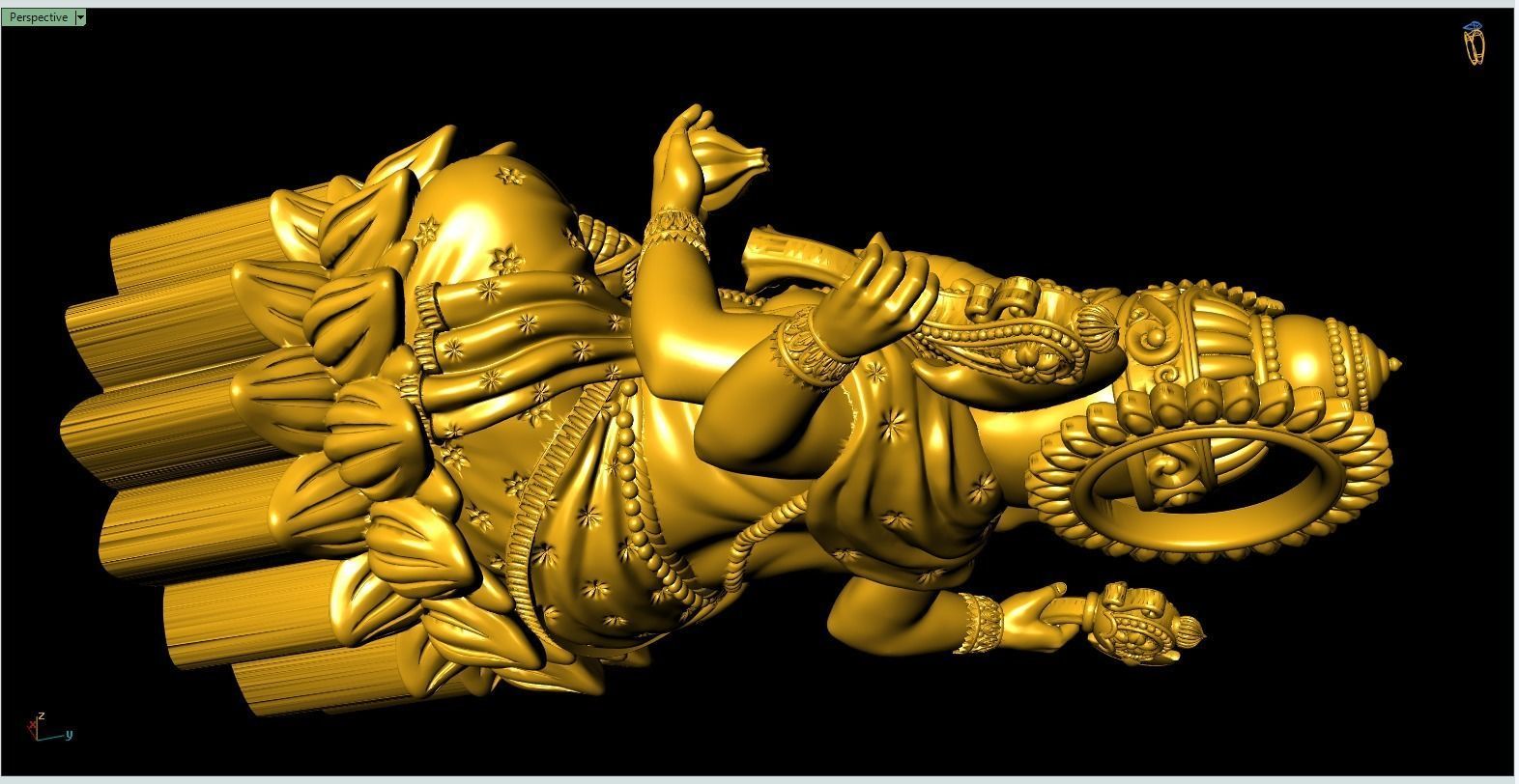 3D-Ganesha Artwork-41 3D print model_1