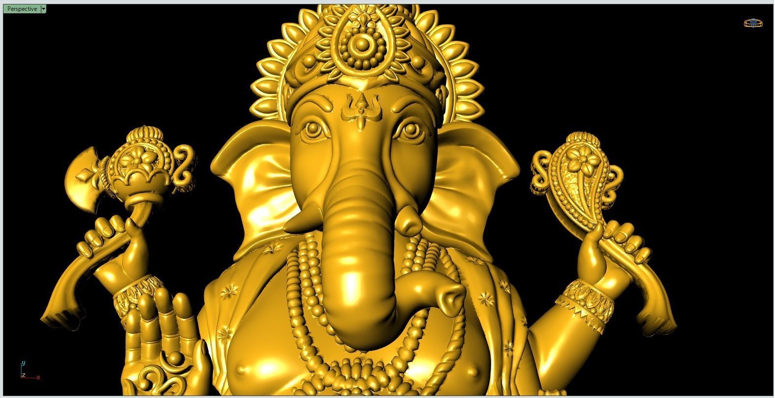 3D-Ganesha Artwork-41 3D print model_10