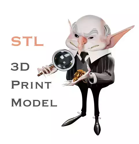 Goblin 3D Print Model STL
