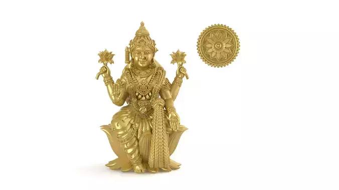 Lakshmi mata Artwork-43 3D print model