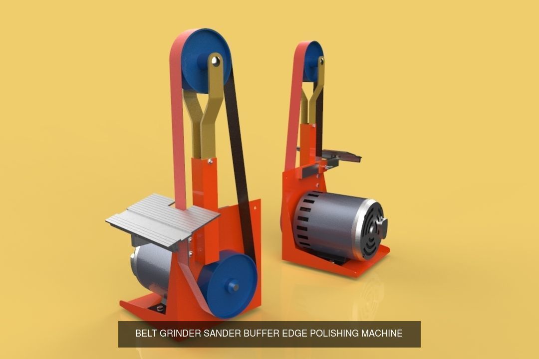 BELT SANDER GRINDER PACK 3D Model Collection_1