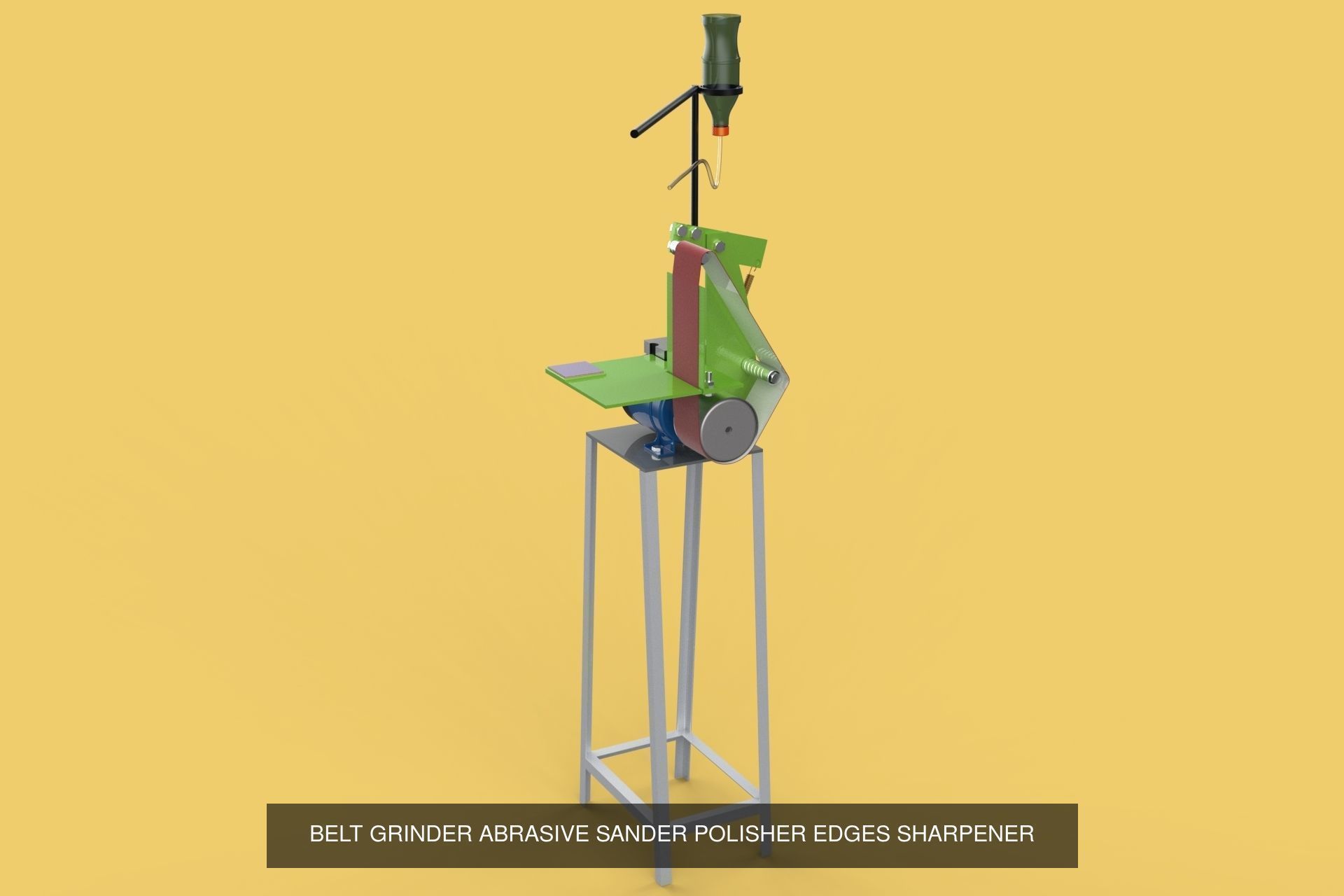 BELT SANDER GRINDER PACK 3D Model Collection_5