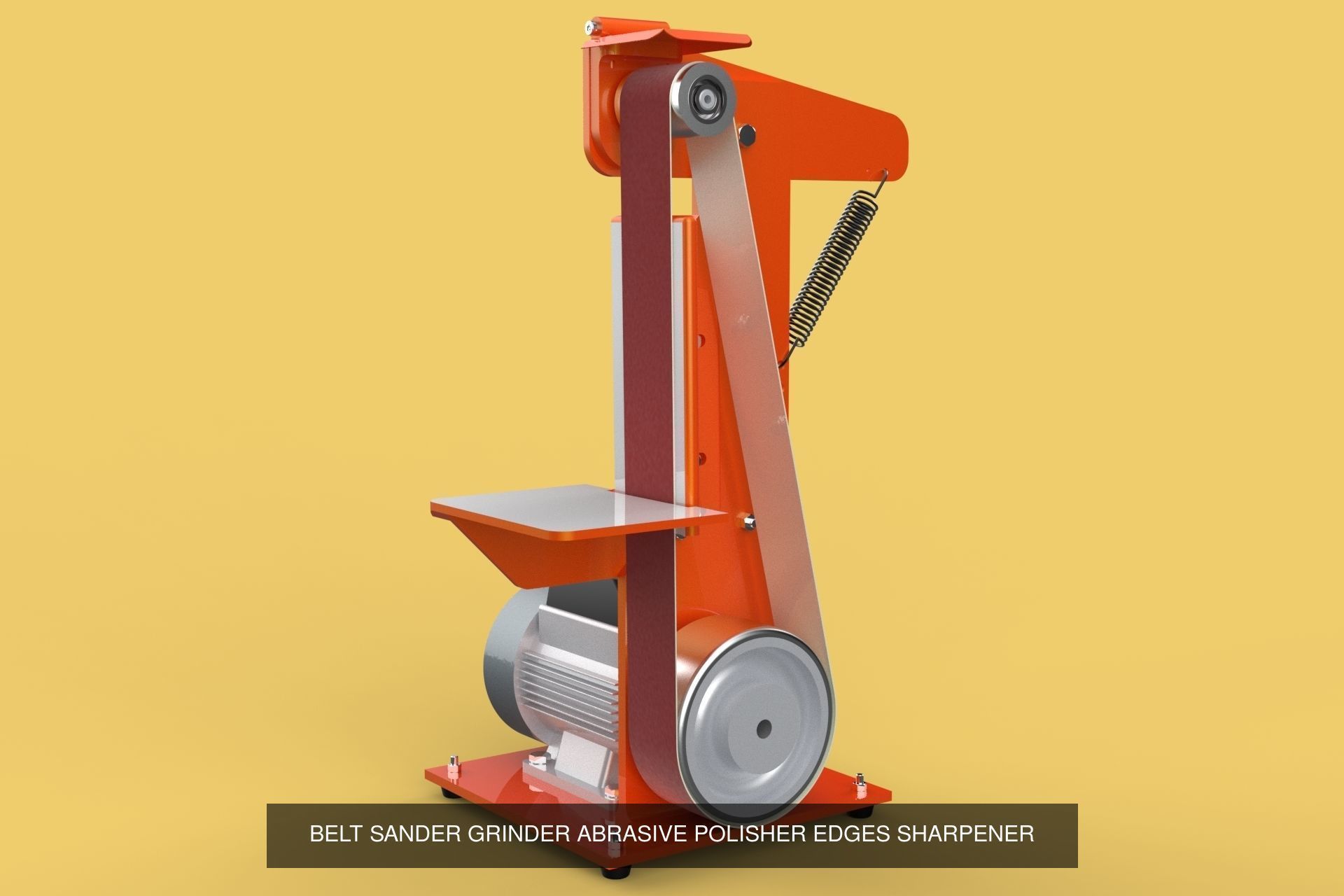 BELT SANDER GRINDER PACK 3D Model Collection_4