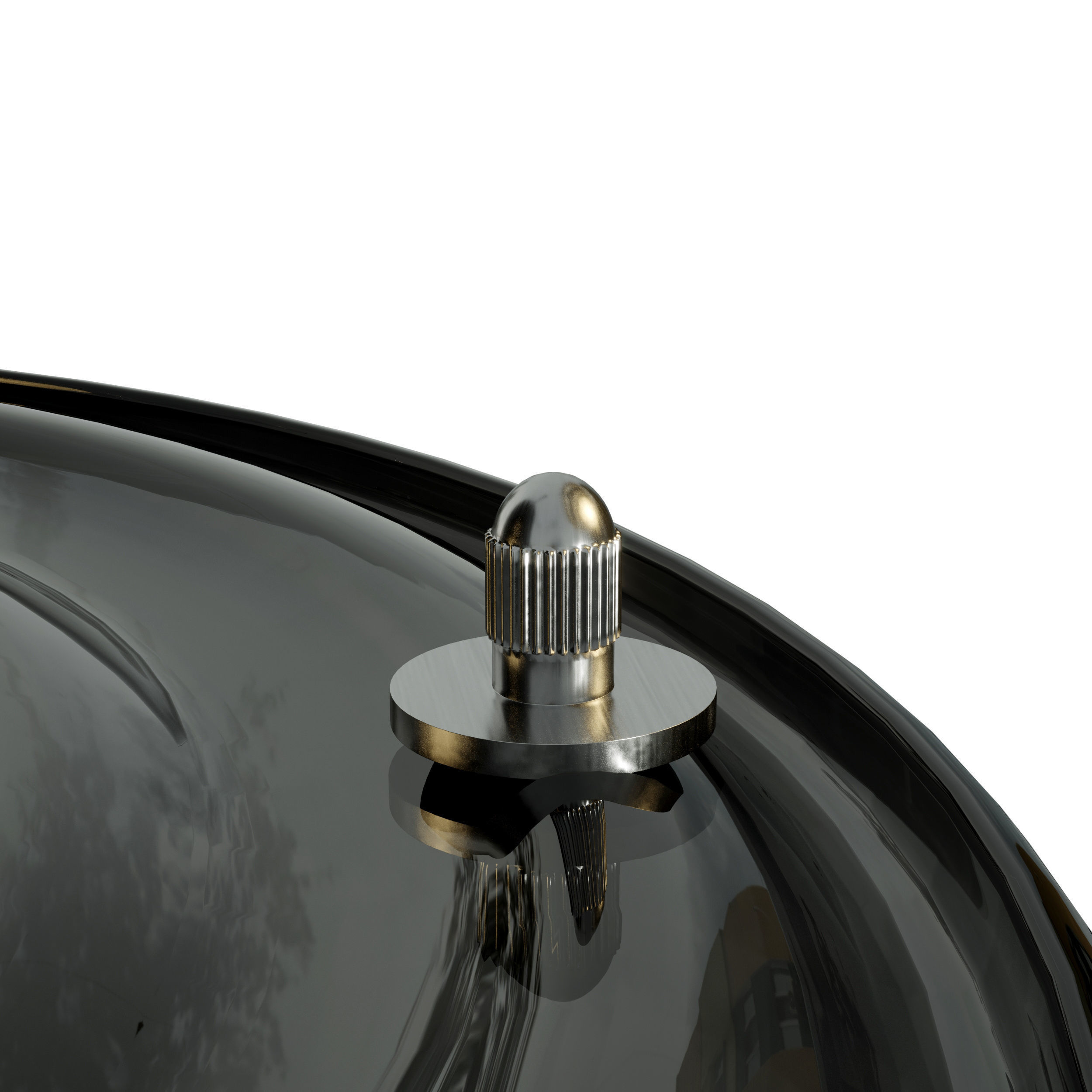 Hats pendant light Collection by deFORM for Lasvit Low-poly 3D model_2