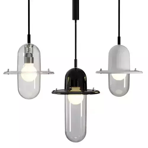 Hats pendant light Collection by deFORM for Lasvit