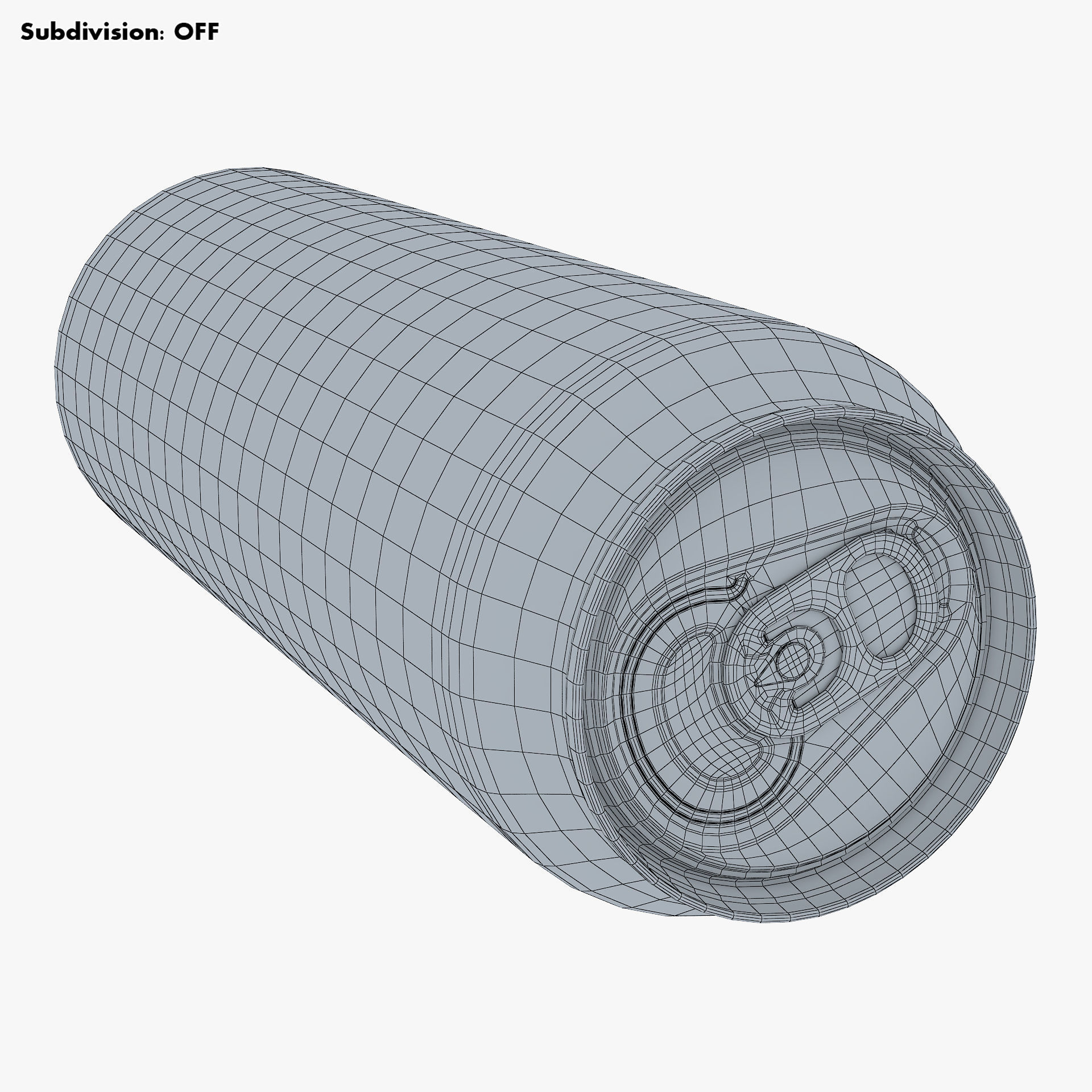 Aluminum Standard Can 568ml 1 Pinta v 1 3D model_21