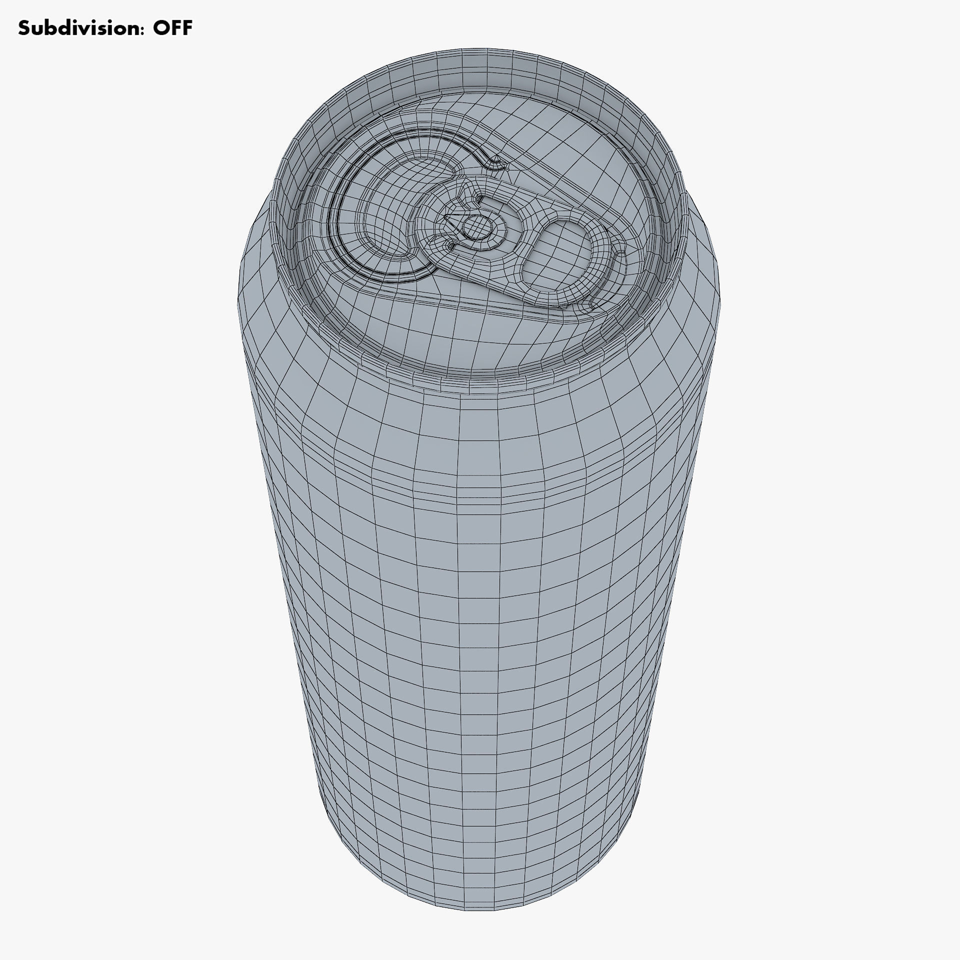 Aluminum Standard Can 568ml 1 Pinta v 1 3D model_13