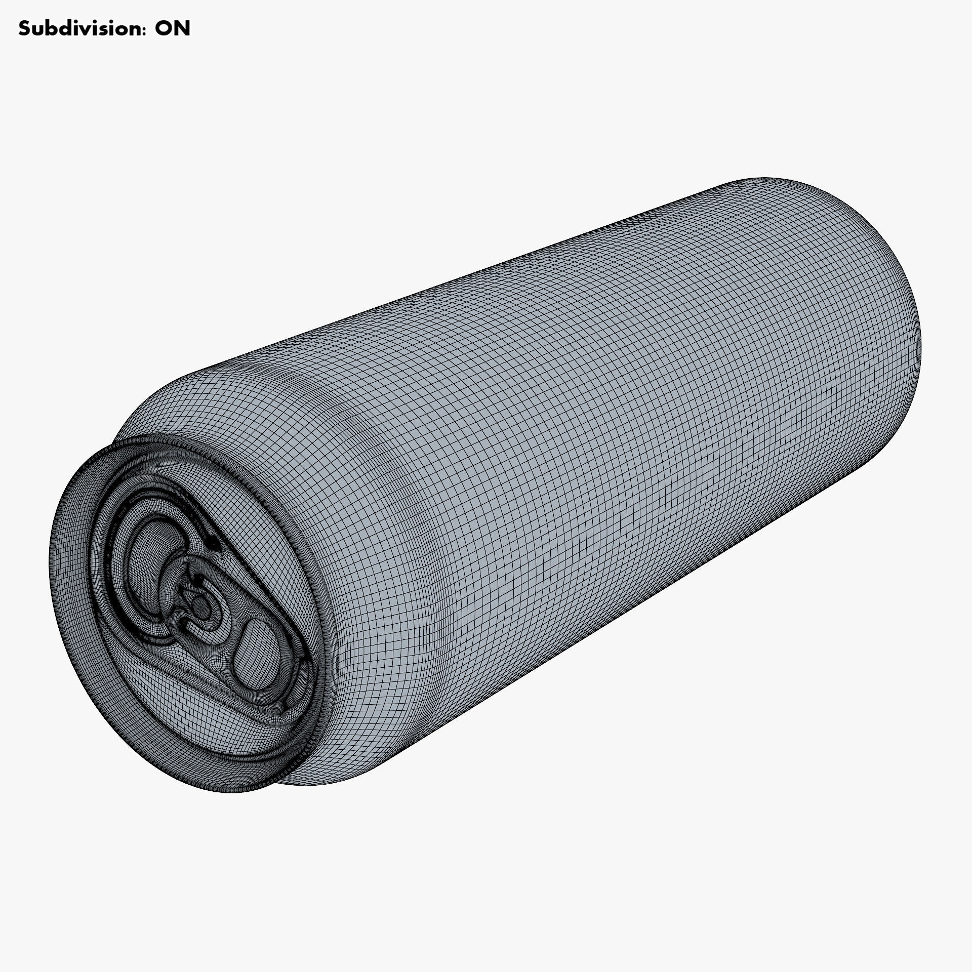 Aluminum Standard Can 568ml 1 Pinta v 1 3D model_16