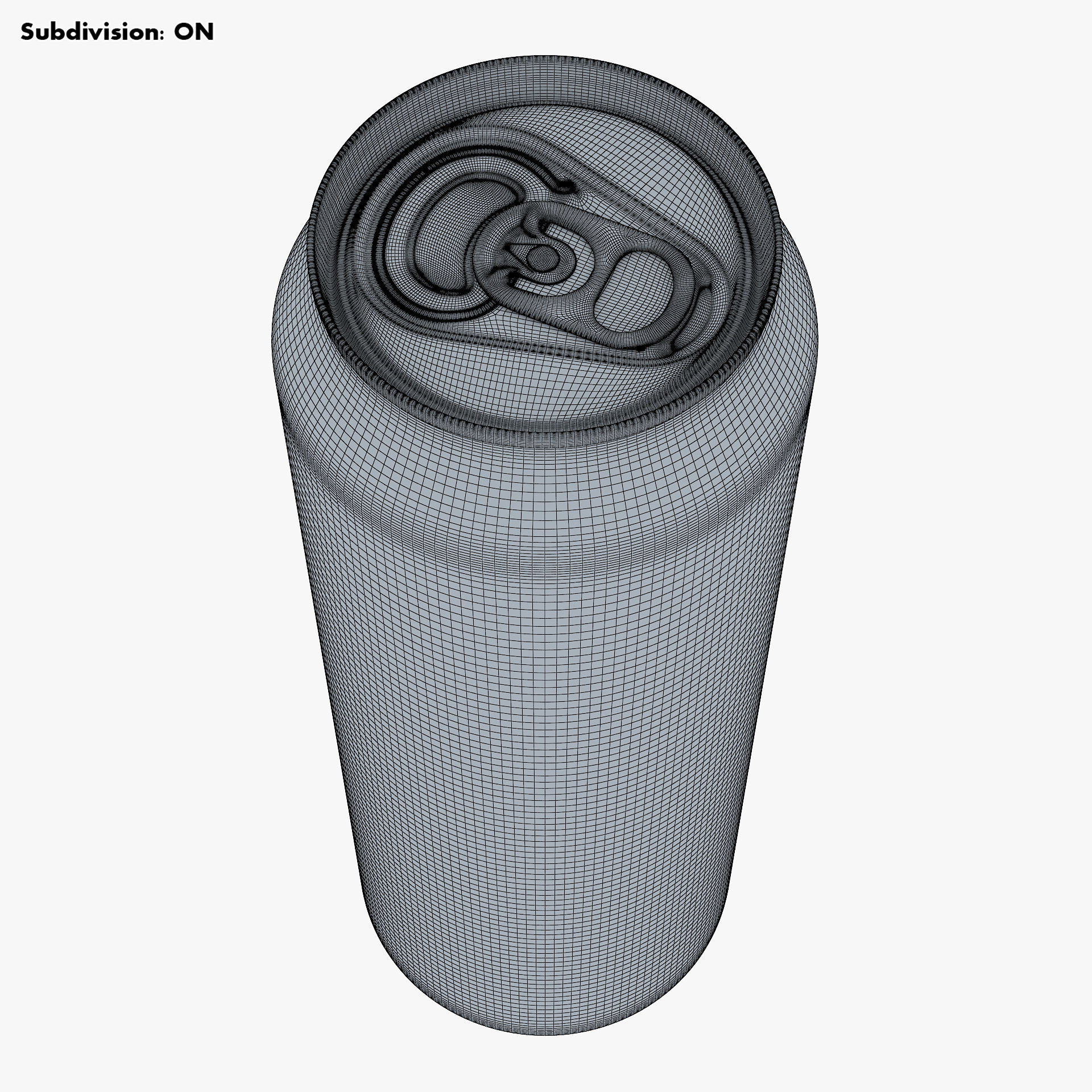 Aluminum Standard Can 568ml 1 Pinta v 1 3D model_12