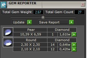 Pear Halo Ring 4175 3D print model_5