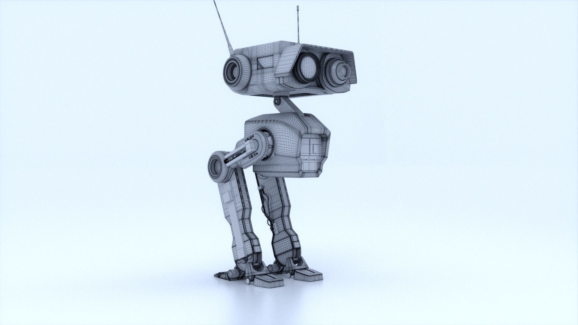 Star Wars BD-1  3D model_8