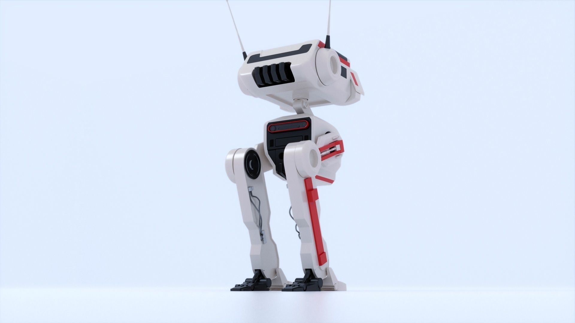 Star Wars BD-1  3D model_4