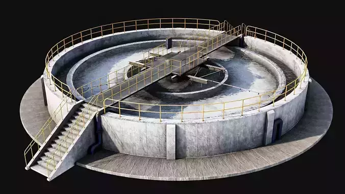 Waste Water Oil  Treatment  Plant