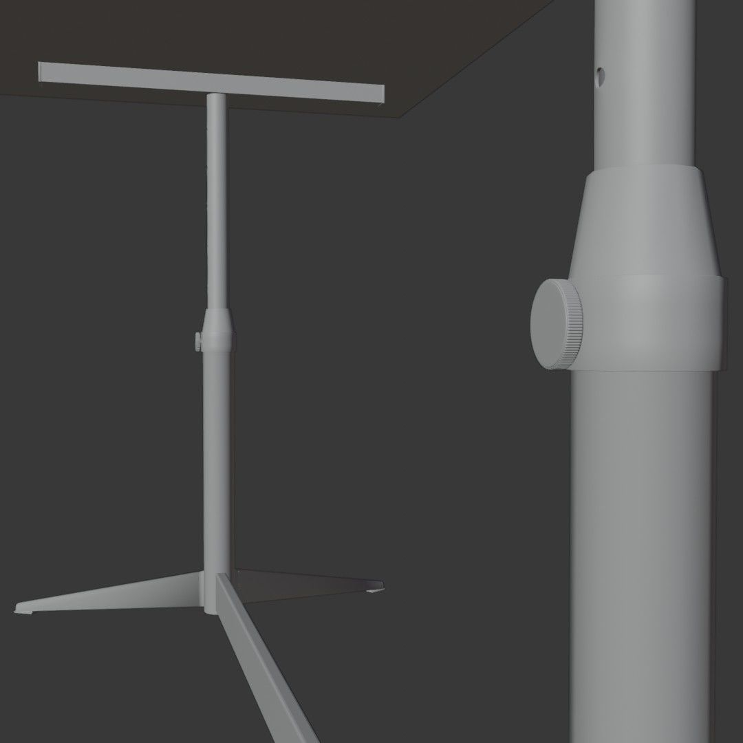 Work Table 3D model_7