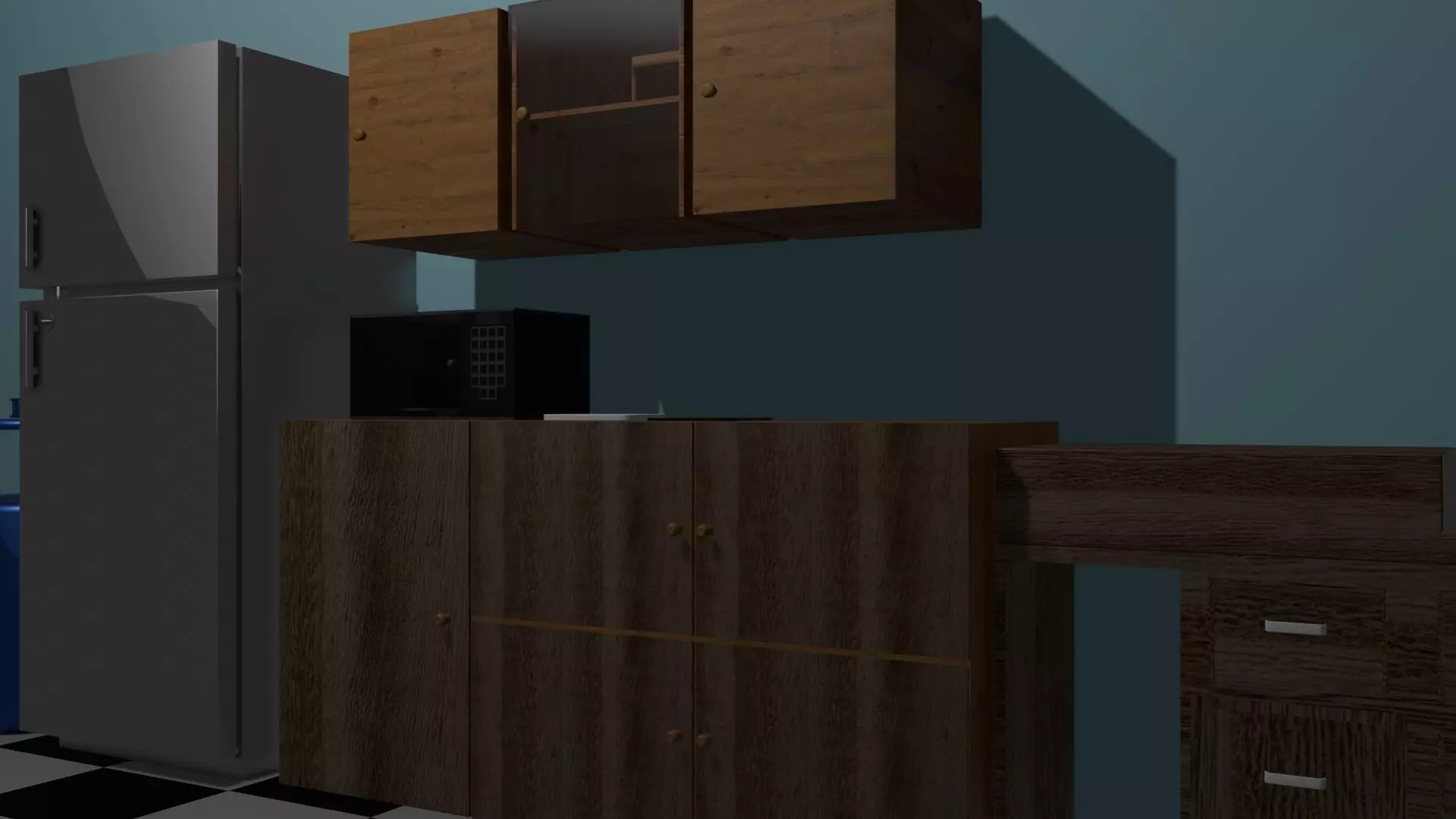 A collection of 36 kitchen items 3D model