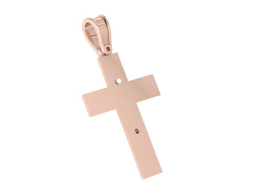 Cross Pendant 4199 3D print model_3