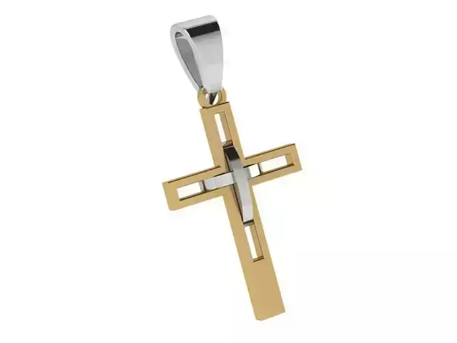 Christ Cross Pendant 4200
