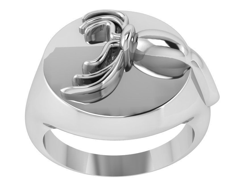 Spider Ring 4211 3D print model_2