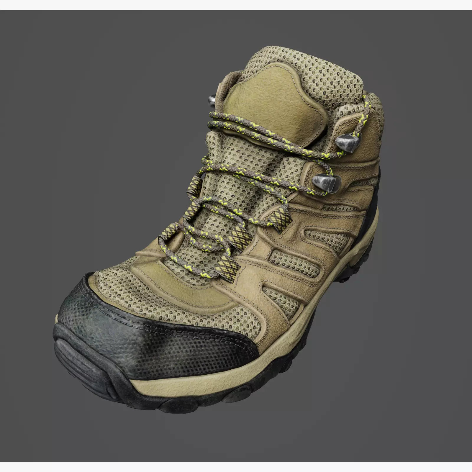Boot 01 Low-poly 3D model
