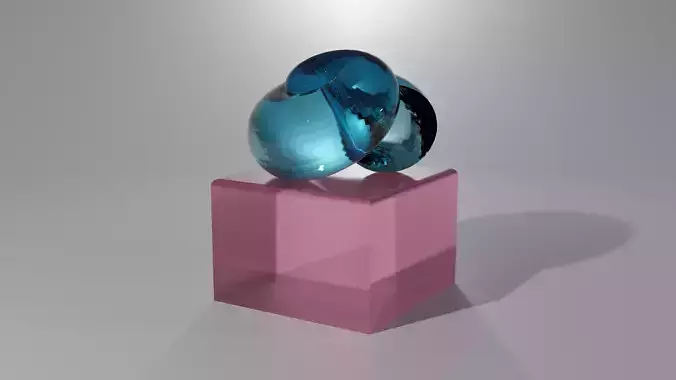 GLASS SCULPTURE