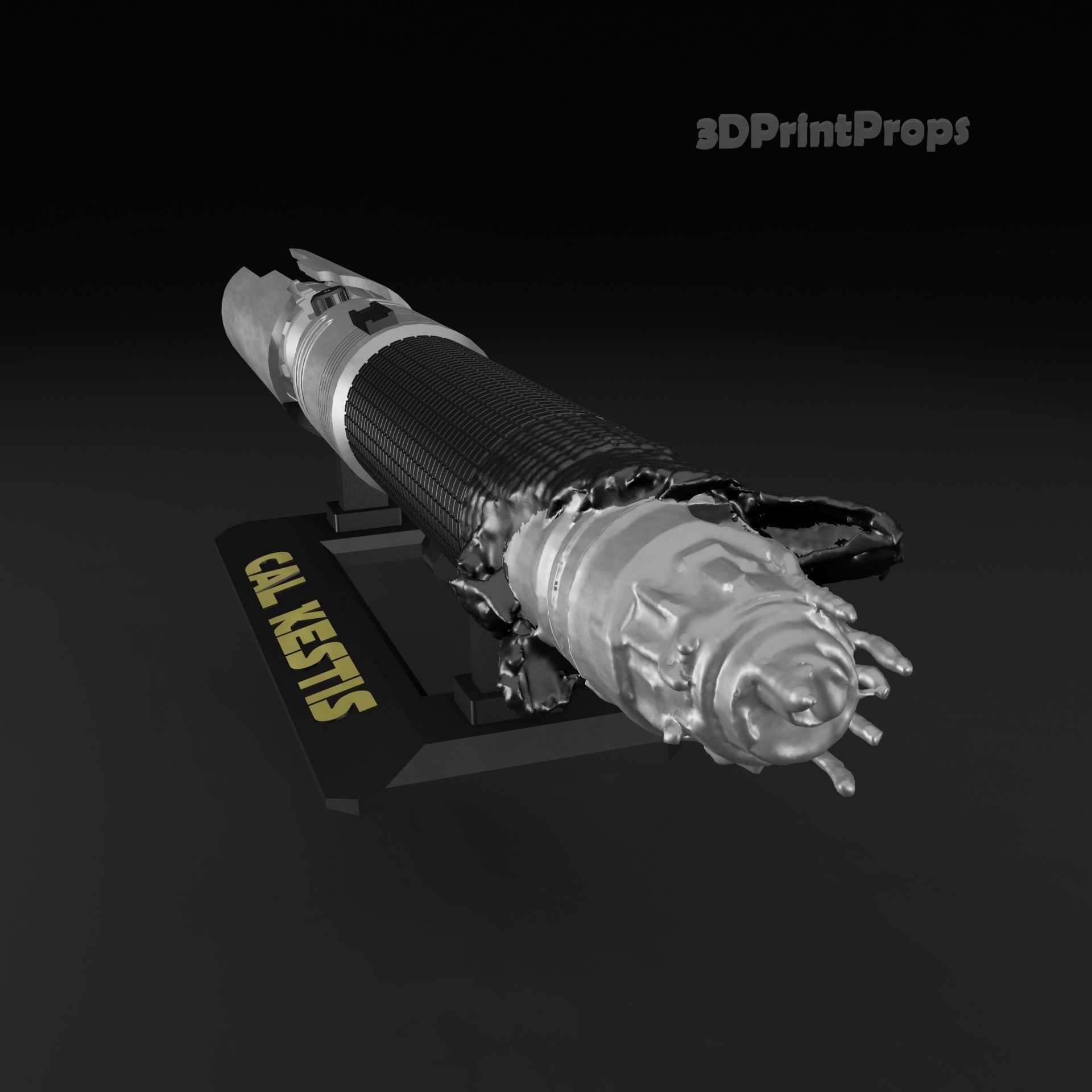 Cal Kestis Lightsaber  3D print model_2
