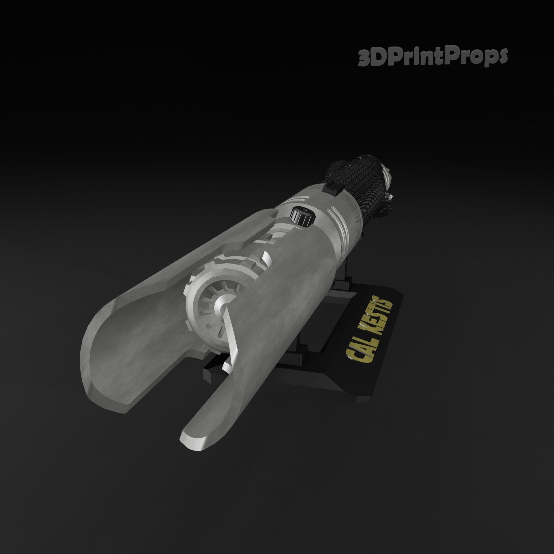 Cal Kestis Lightsaber  3D print model_6