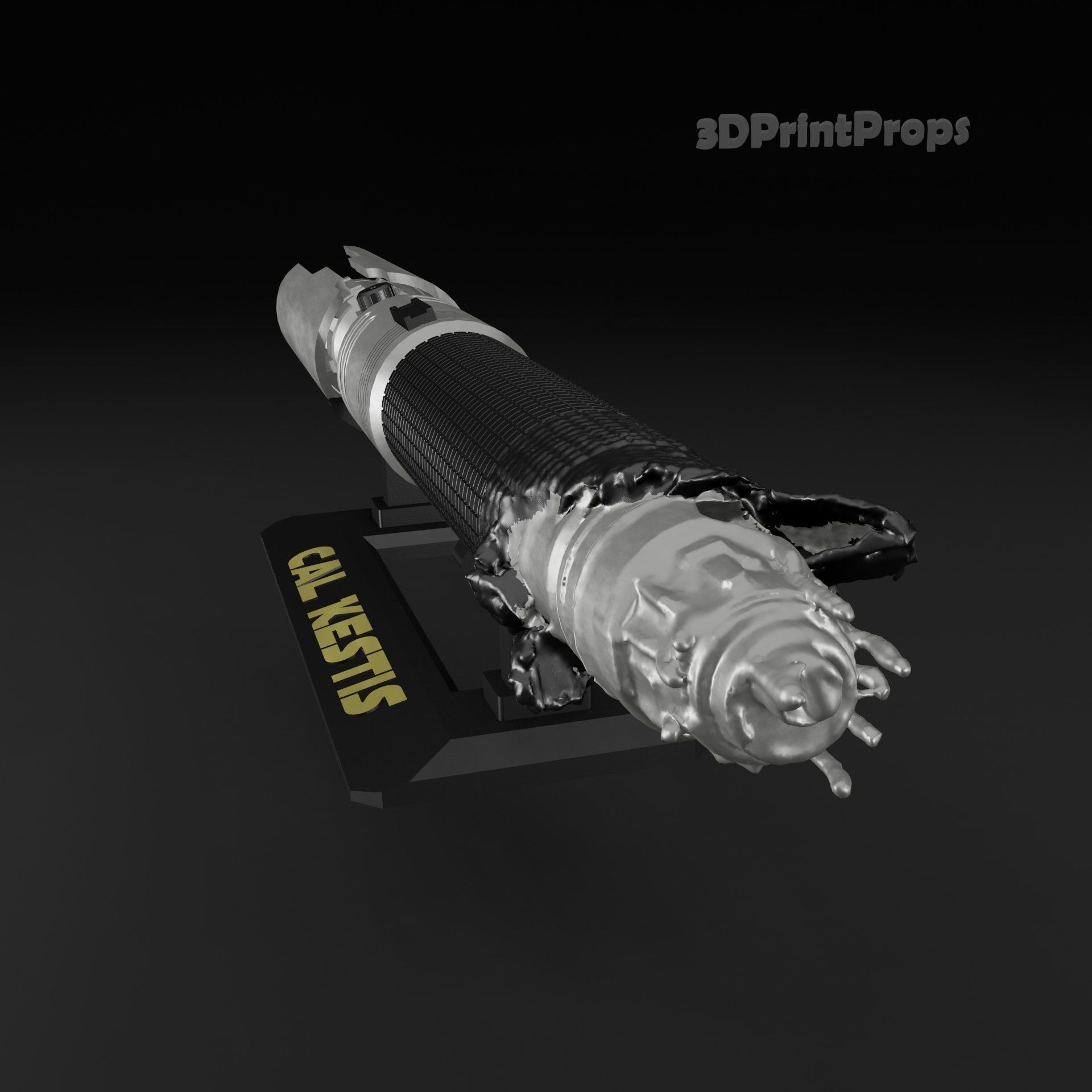 Cal Kestis Lightsaber  3D print model_11