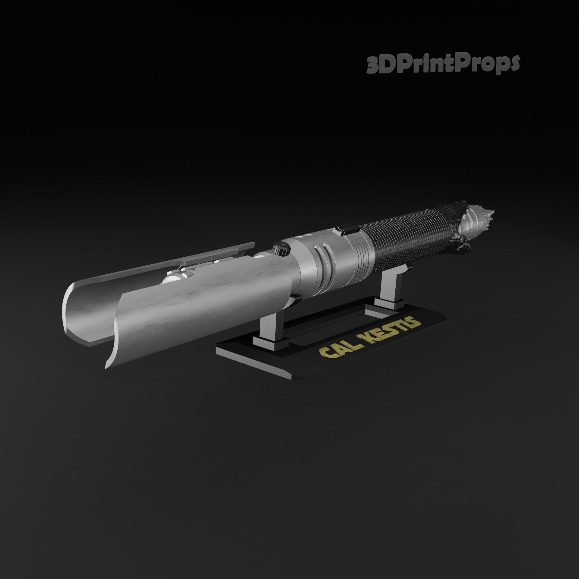 Cal Kestis Lightsaber  3D print model_4