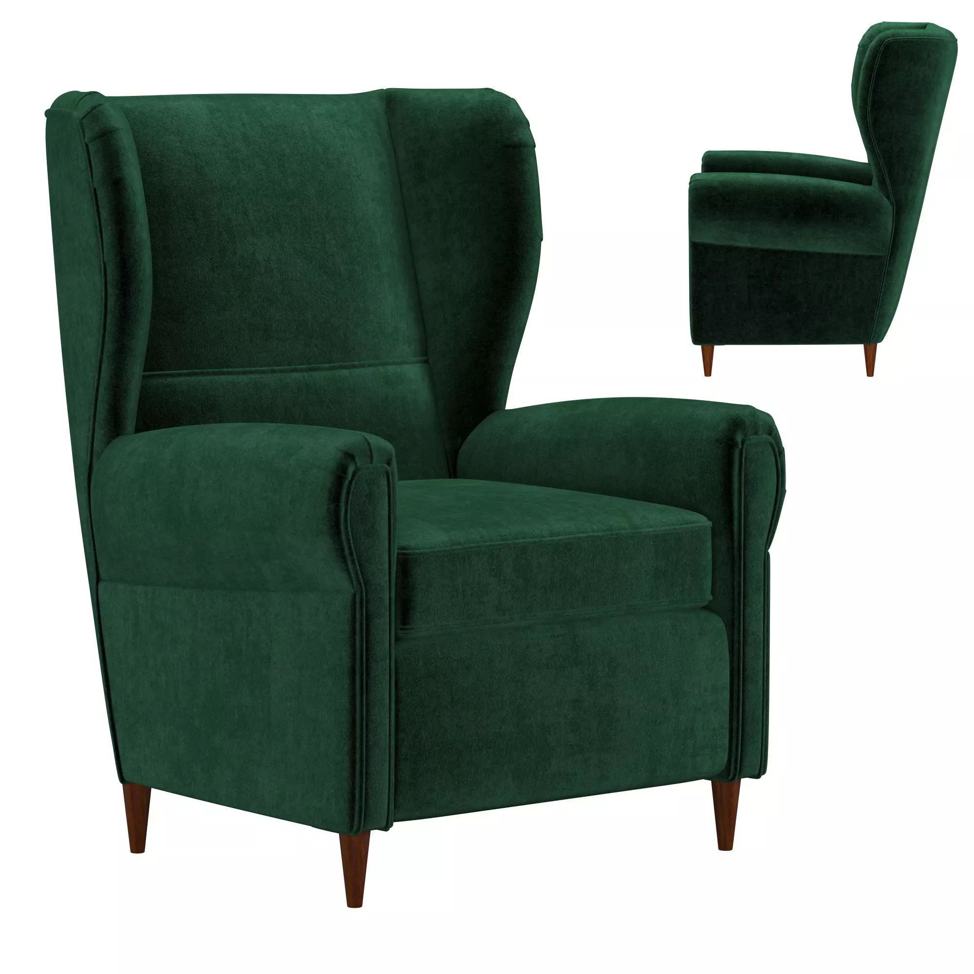 Armchair Baron Libro 3D model