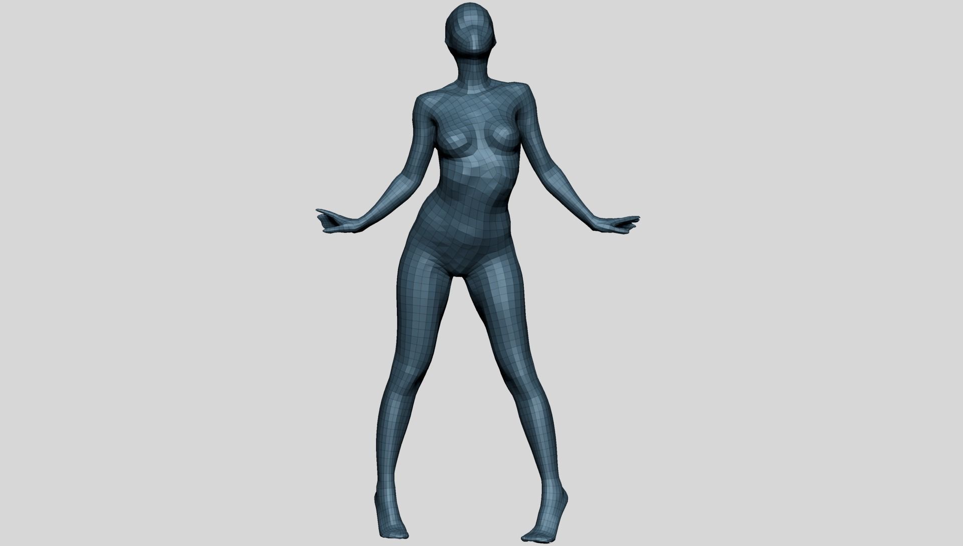 Dynamic Female Anatomy A 3D model_11