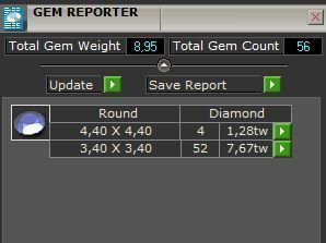 Diamond Bangle Bracelet 4242 3D print model_6