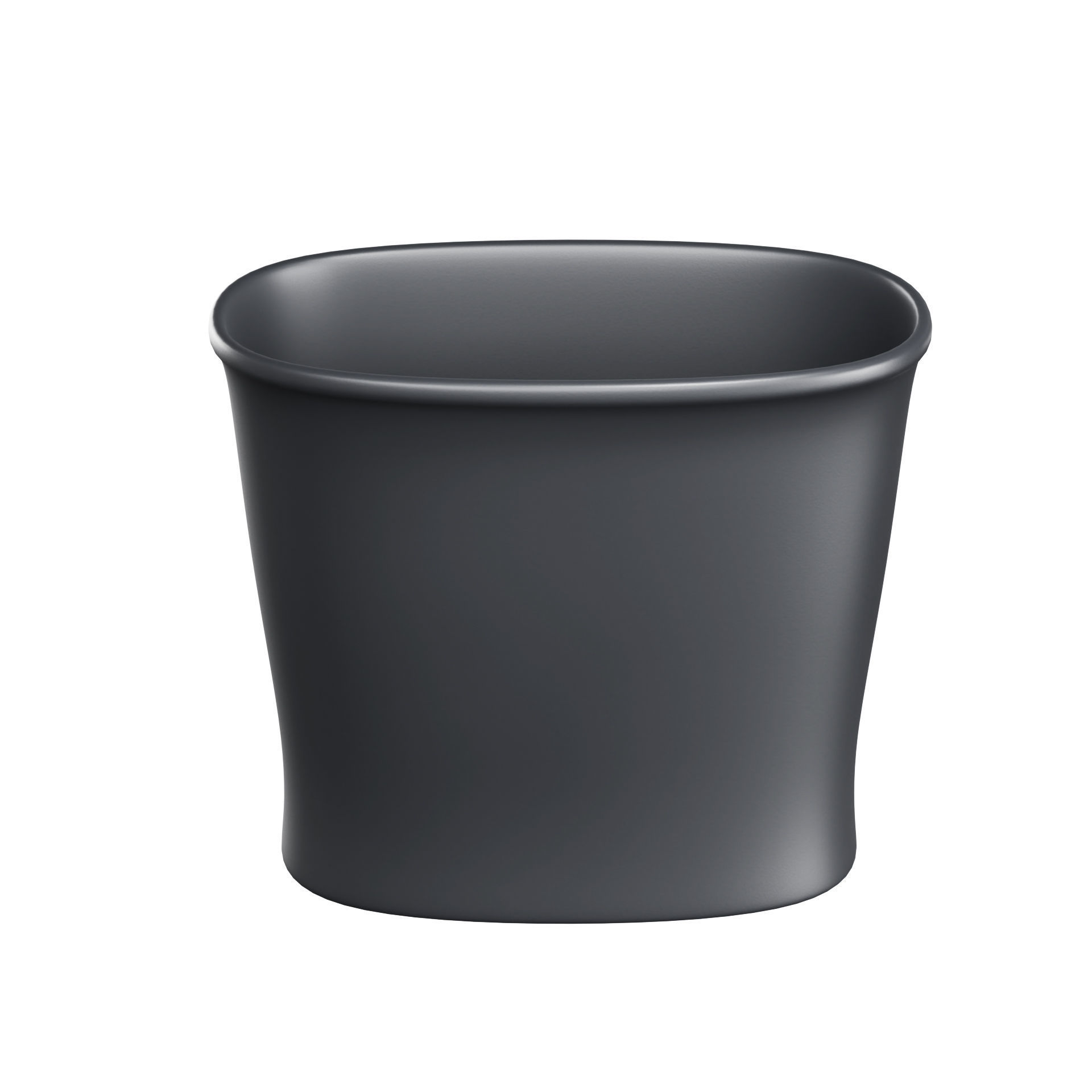 Oval Trash Can 3D model_4