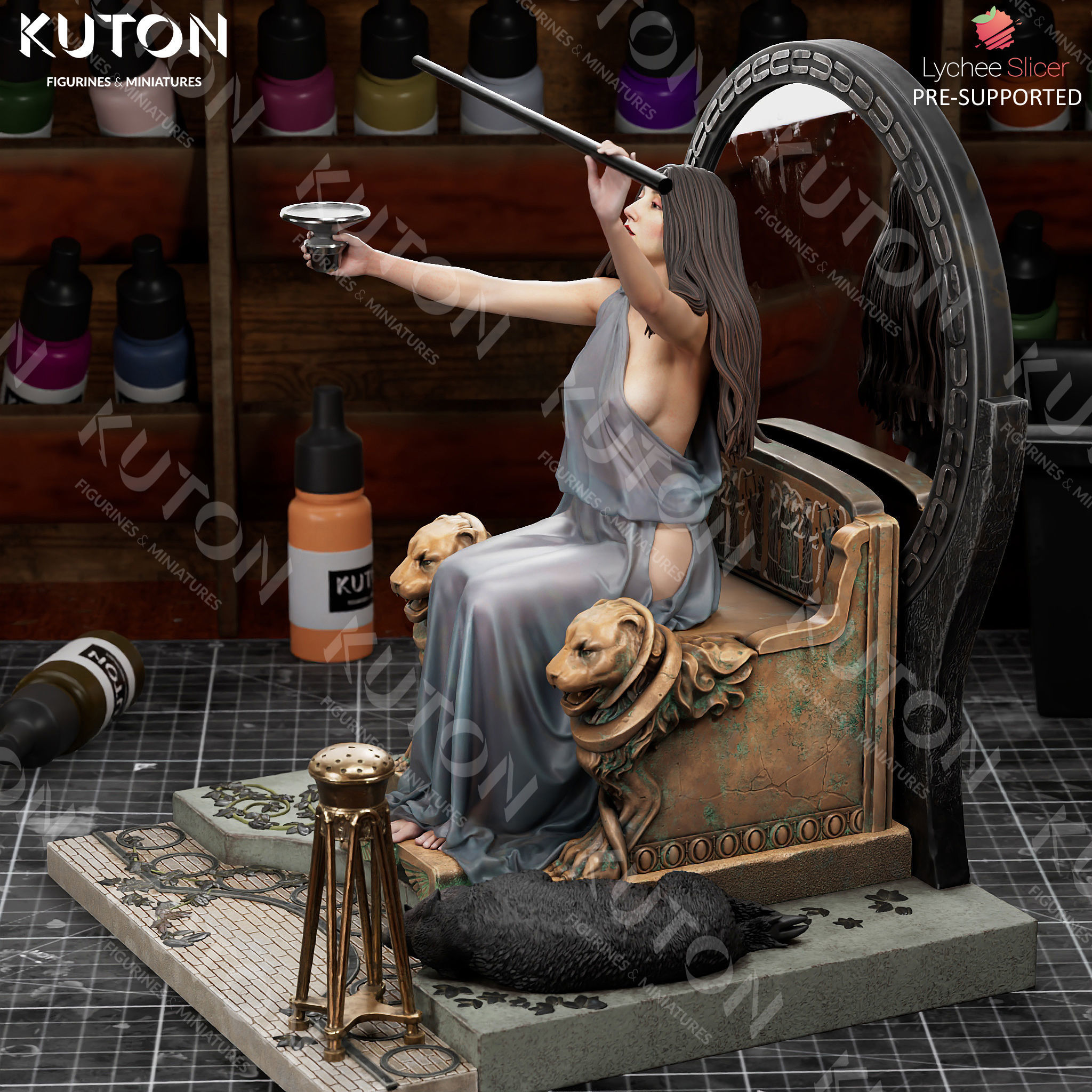 Circe Offering the Cup to Ulysses 3D print model_2