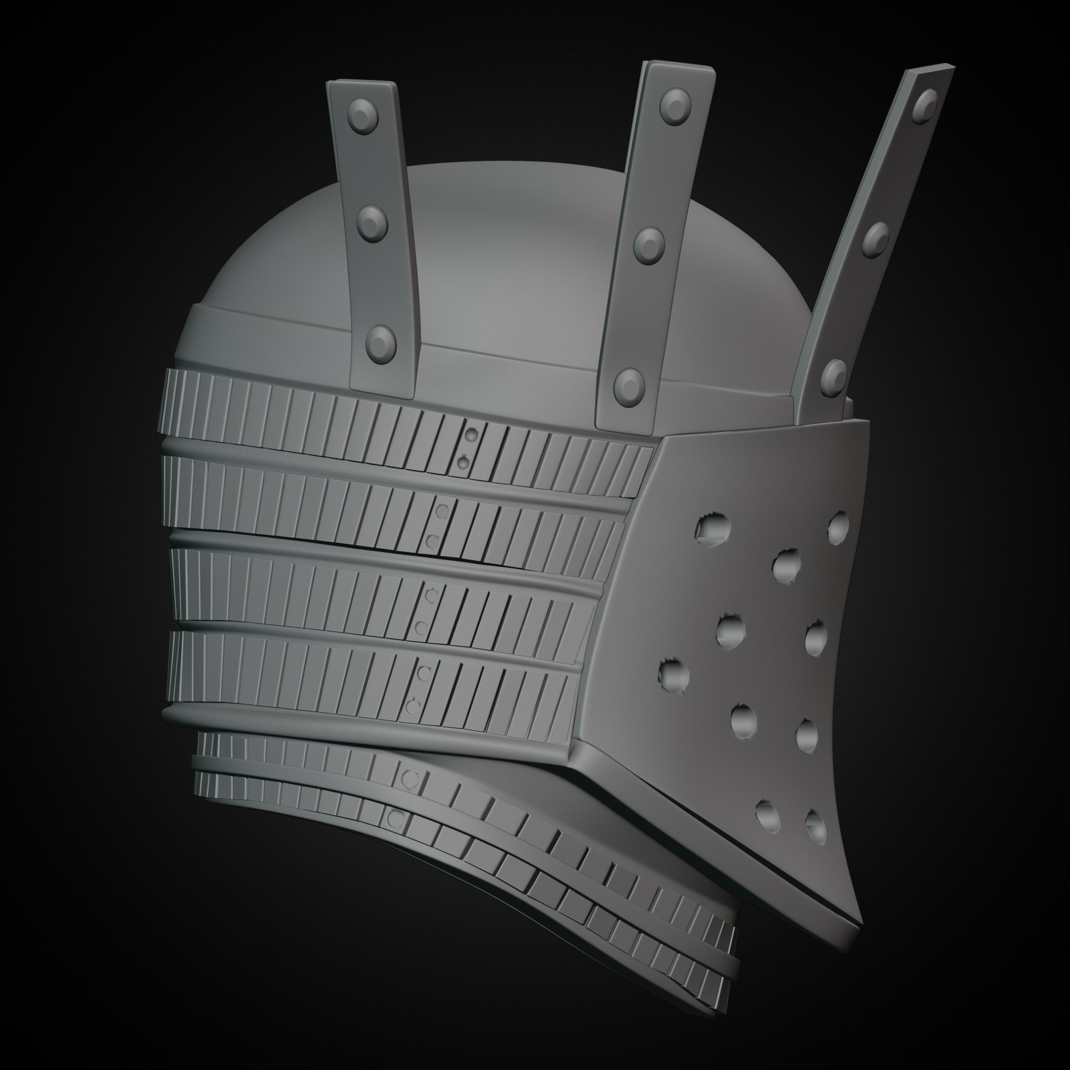 Dark Souls Lautrec Helm of Favor for Cosplay 3D print model_15