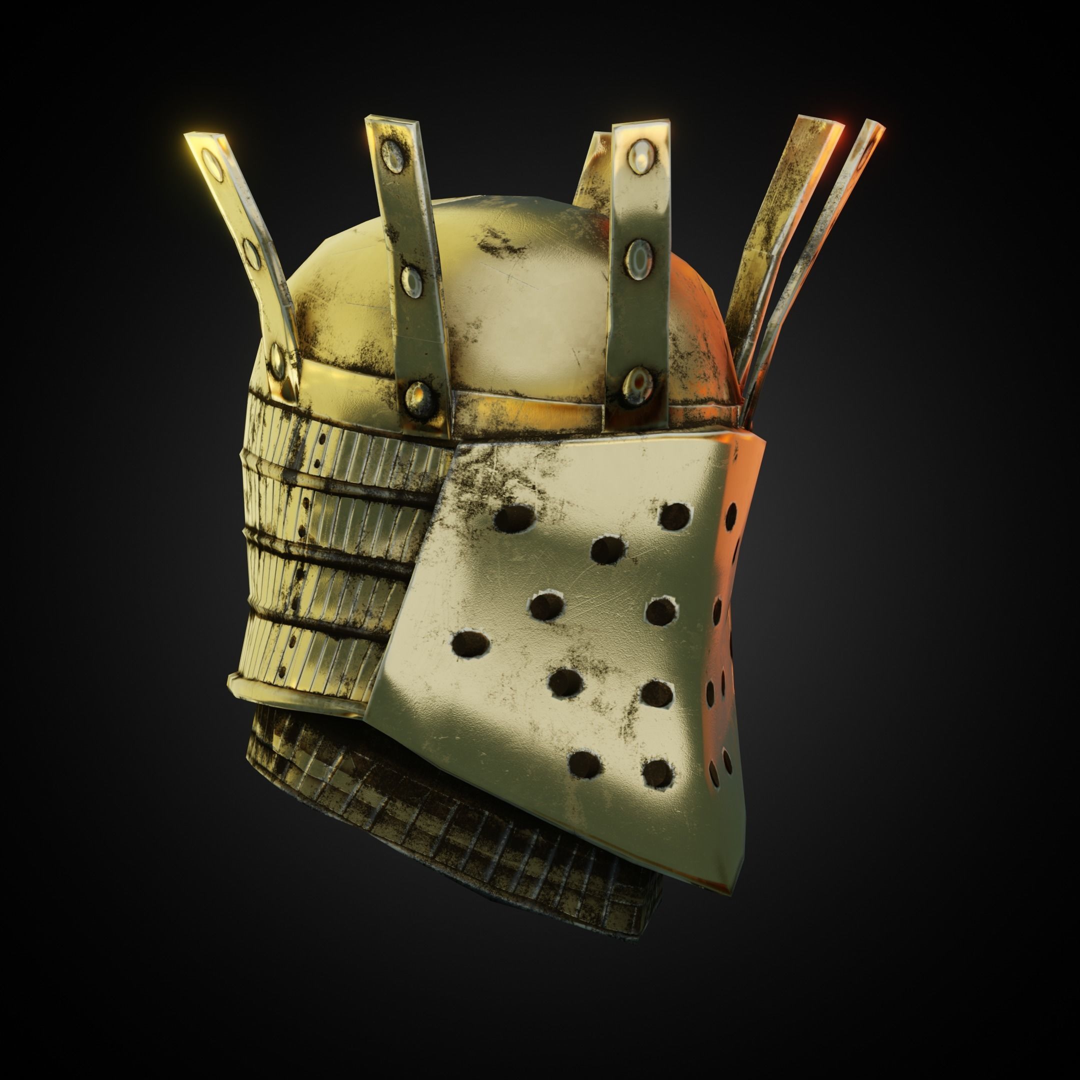 Dark Souls Lautrec Helm of Favor for Cosplay 3D print model_8