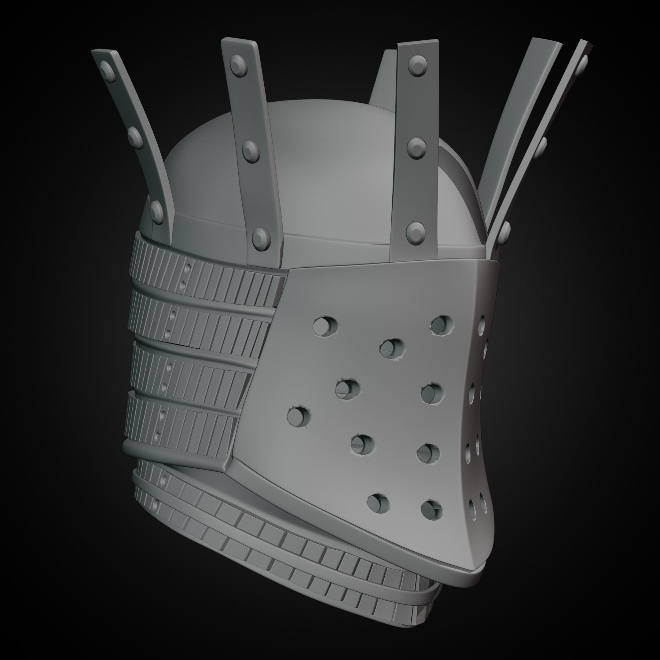 Dark Souls Lautrec Helm of Favor for Cosplay 3D print model_16