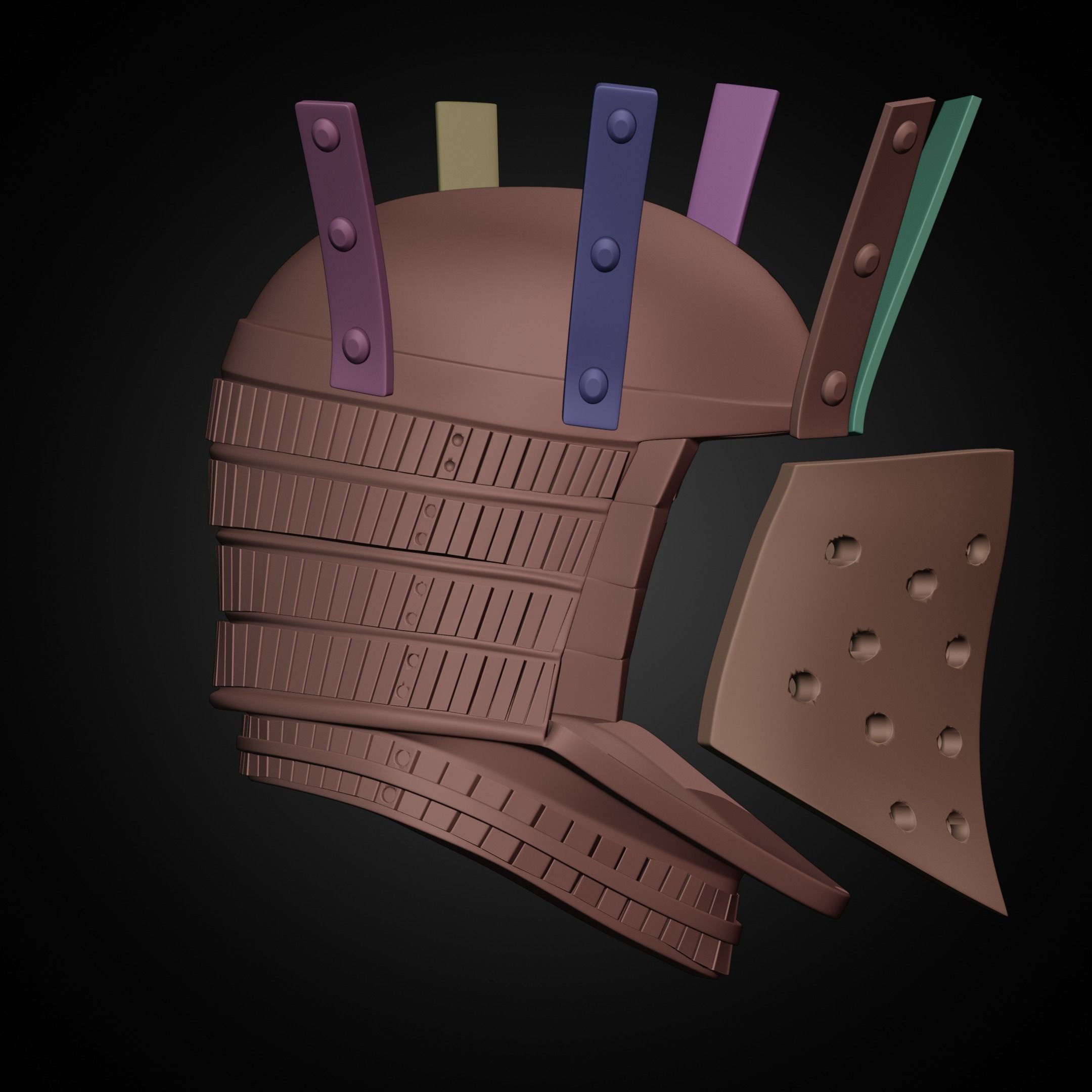 Dark Souls Lautrec Helm of Favor for Cosplay 3D print model_19