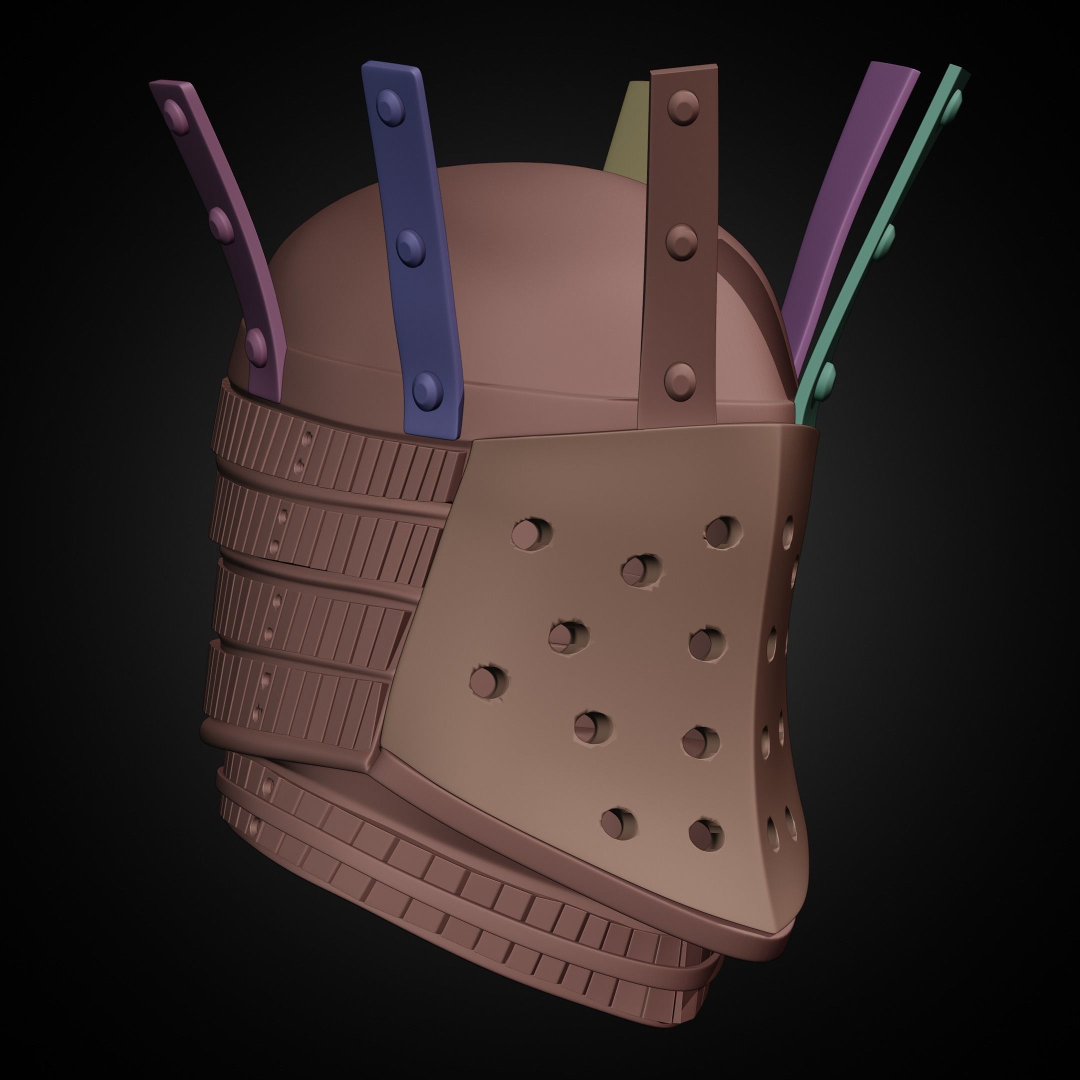 Dark Souls Lautrec Helm of Favor for Cosplay 3D print model_21