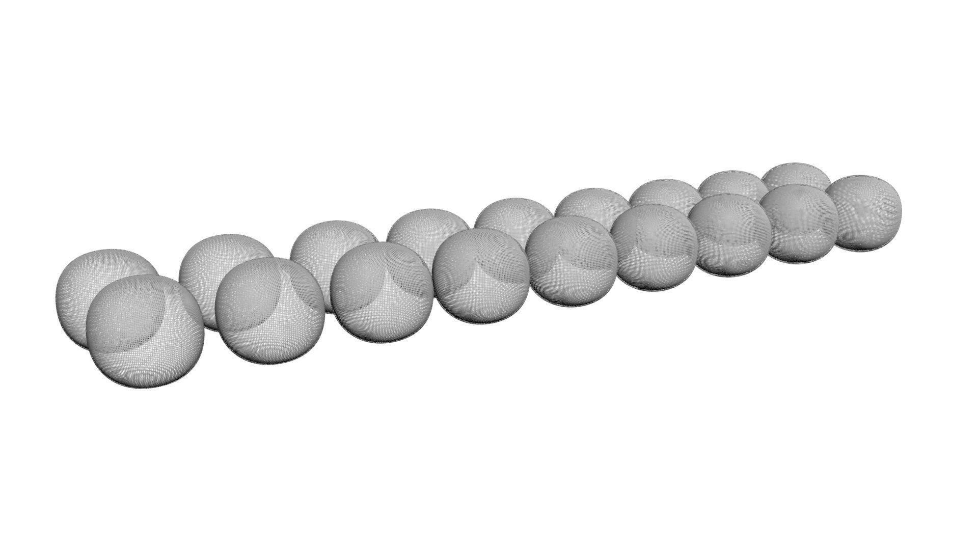 Spherical Dices Set 3D print model_17