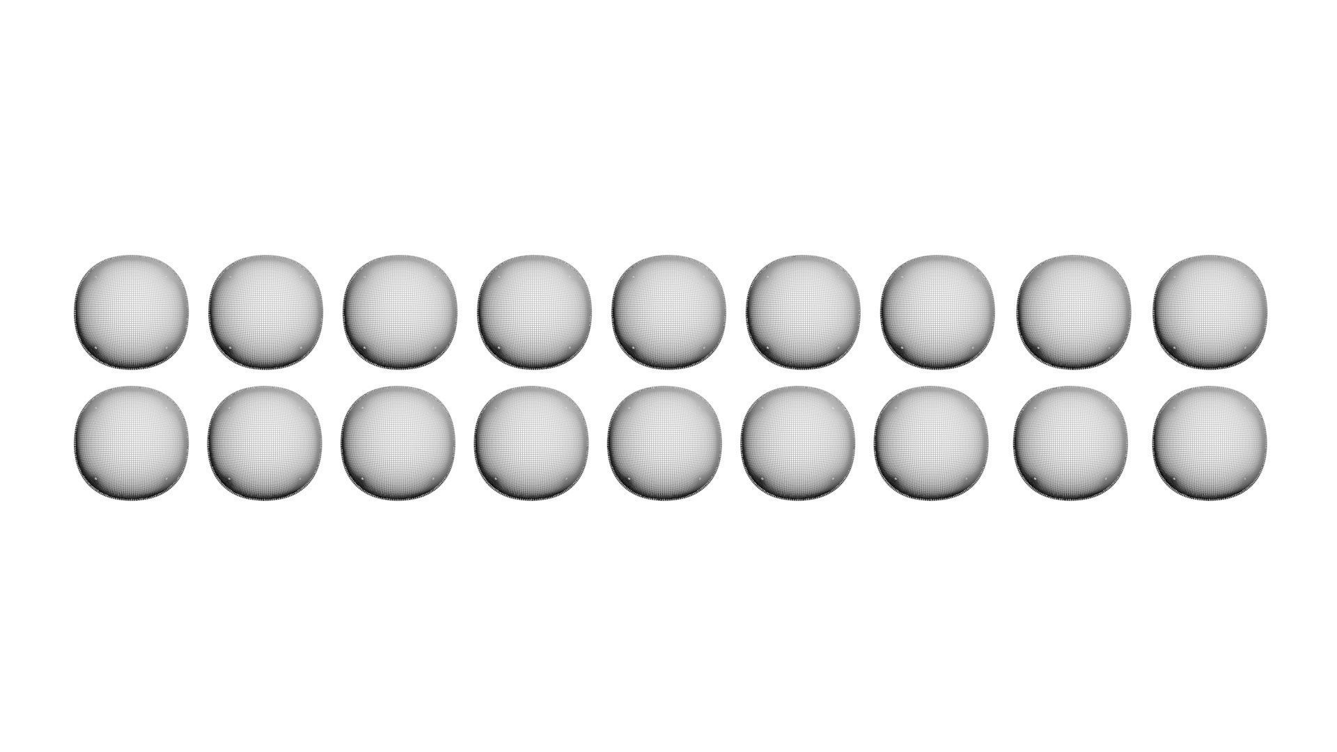Spherical Dices Set 3D print model_20