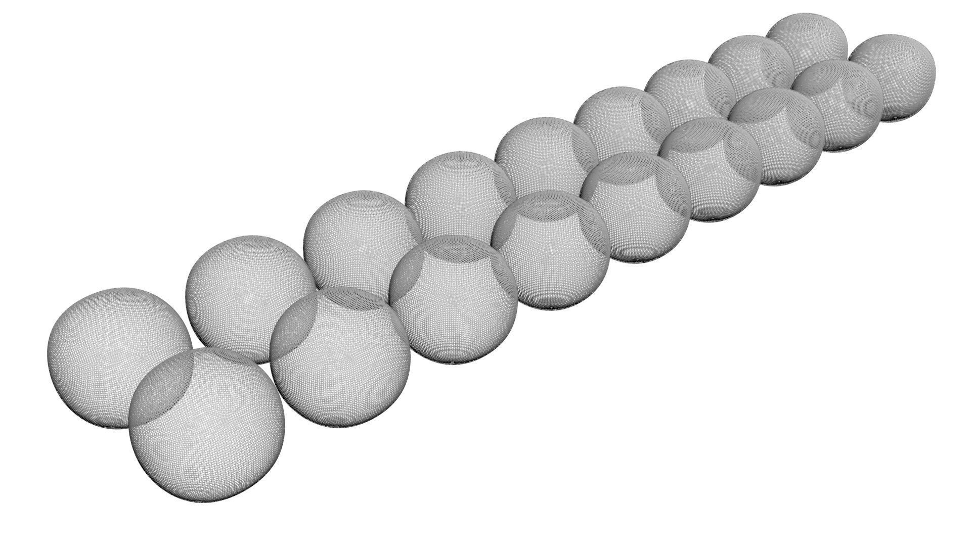 Spherical Dices Set 3D print model_15