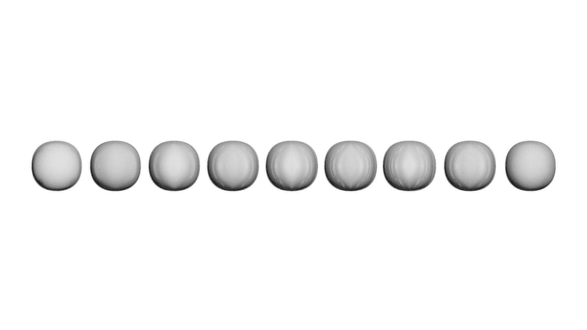Spherical Dices Set 3D print model_21