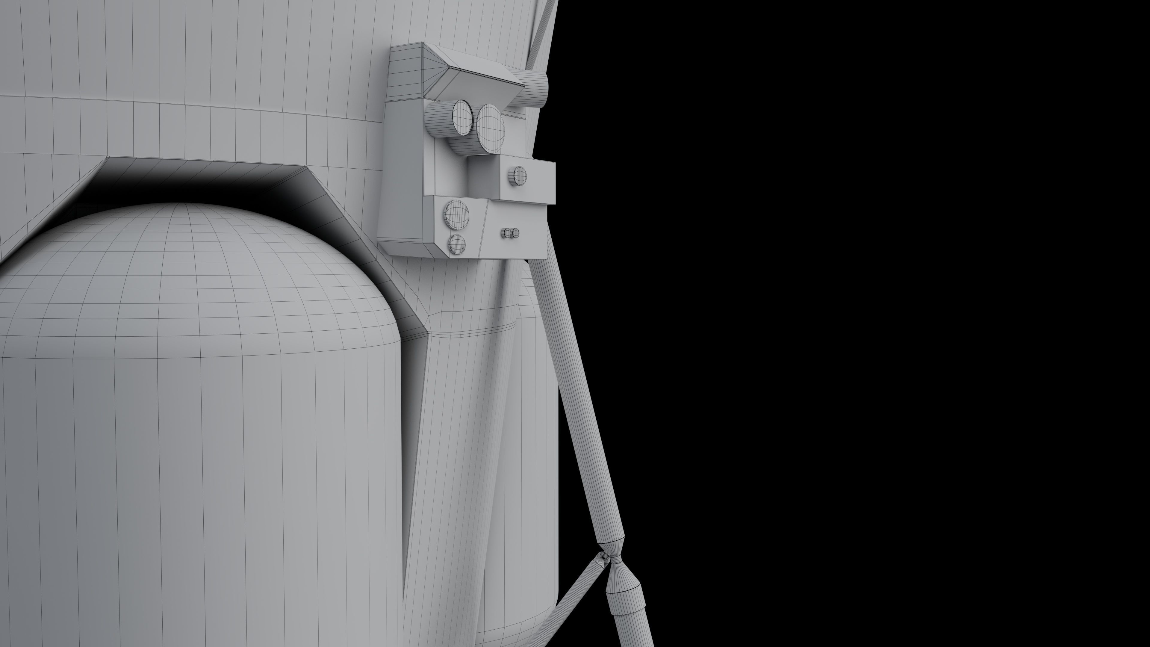 Blue Moon MK1 Lunar Lander 3D model_12